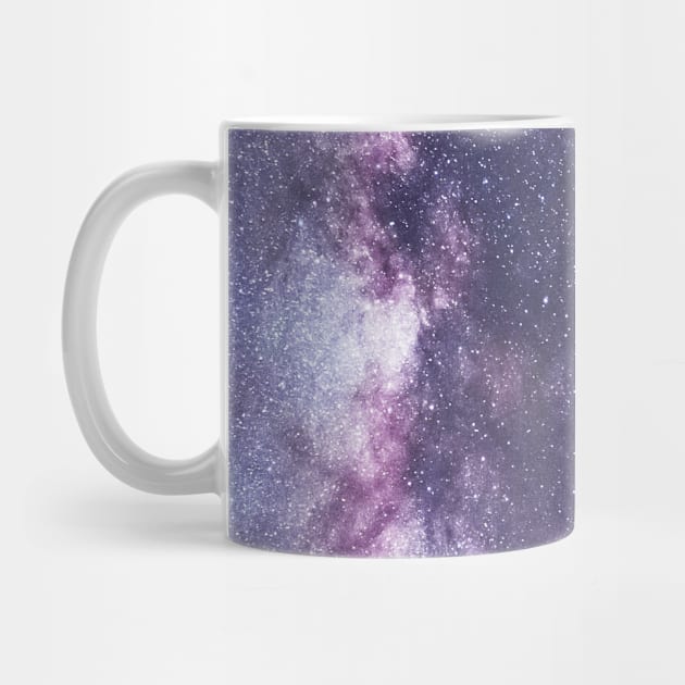 Colorful Universe Nebula Galaxy And Stars by jodotodesign